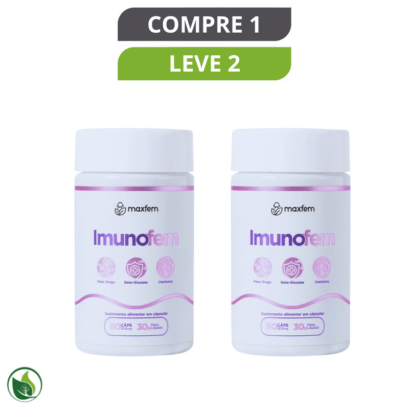 Imunofem 60 Cápsulas – Suporte à Saúde Íntima Feminina
