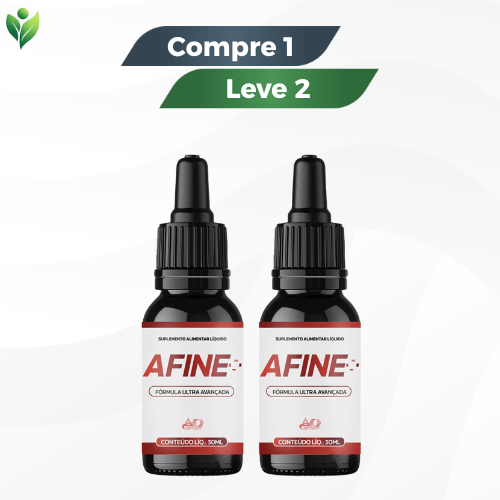 Afine 30ml - Emagrecimento e Linhas Definidas / Promoção Compre 1 Leve 2 + Frete Grátis