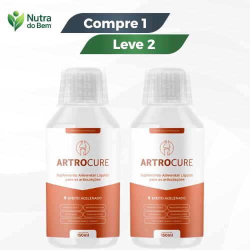 Artrocure 150ml - Bem-Estar e Articulações / Promoção Compre 1 Leve 2 + Frete Grátis