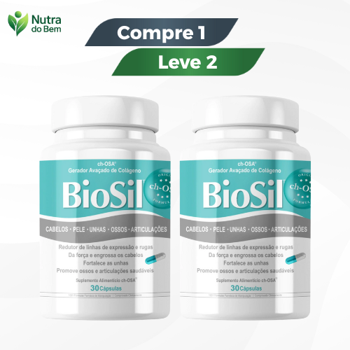 Biosil - Reative Sua Beleza / Promoção Compre 1 Leve 2 + Frete Grátis