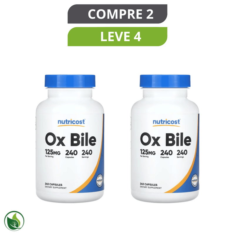 Ox Bile - Suporte Digestivo para Ajudar na Quebra de Gorduras
