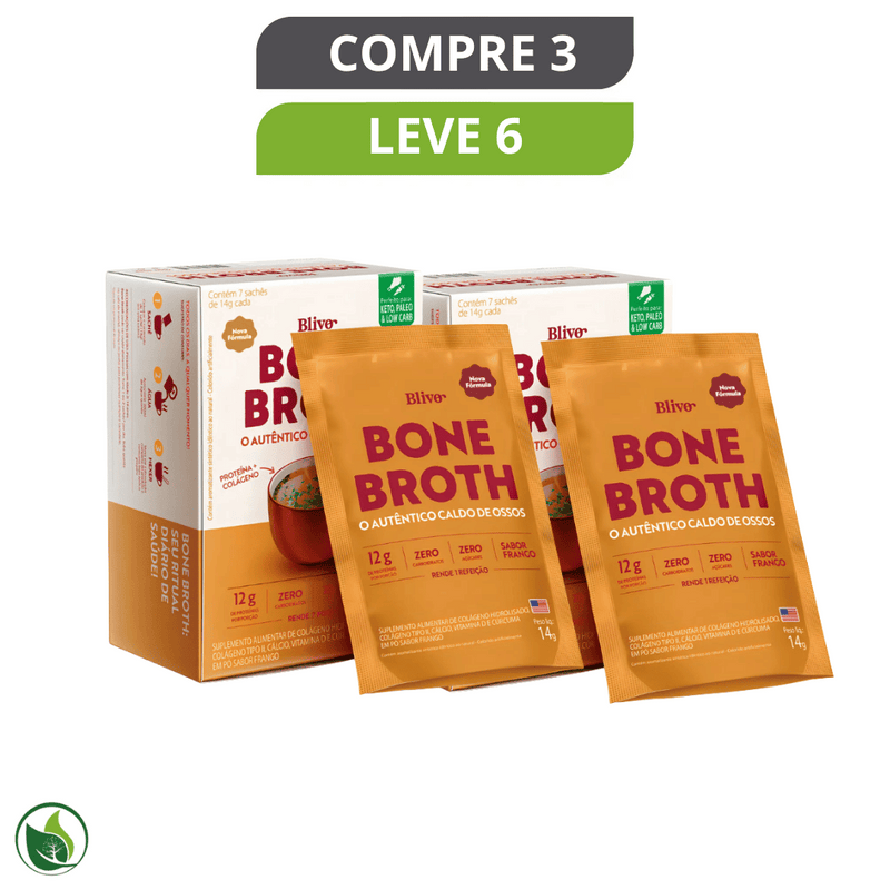 Bone Broth - O Autêntico Caldo de Ossos - Promoção Exclusiva