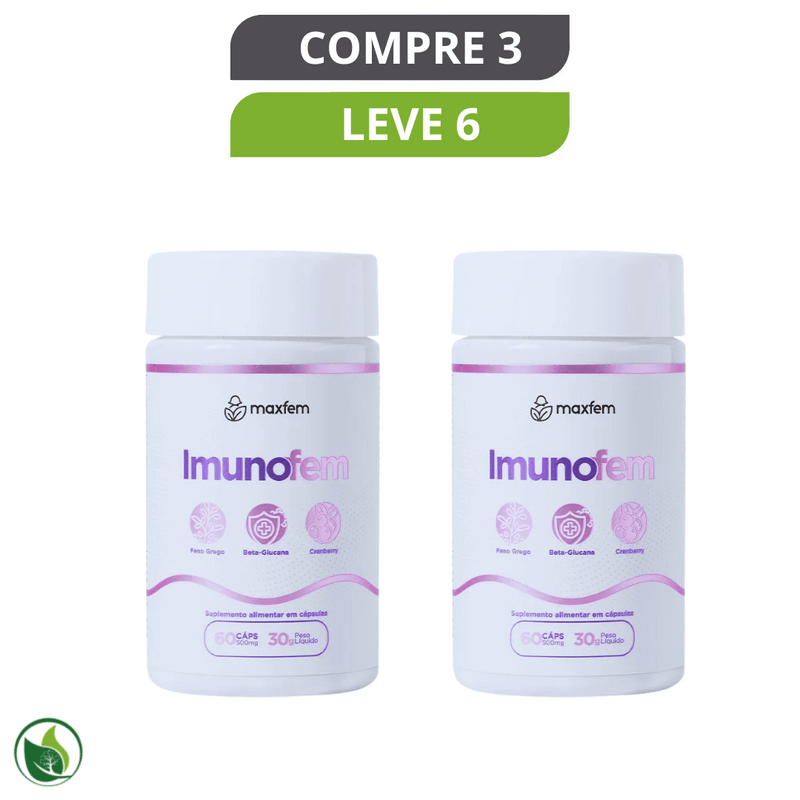 Imunofem 60 Cápsulas – Suporte à Saúde Íntima Feminina