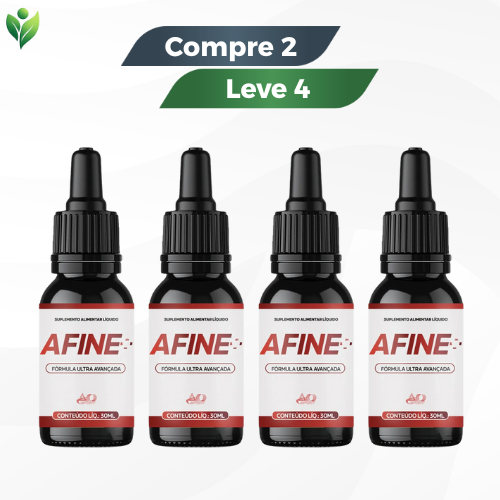 Afine 30ml - Emagrecimento e Linhas Definidas / Promoção Compre 1 Leve 2 + Frete Grátis