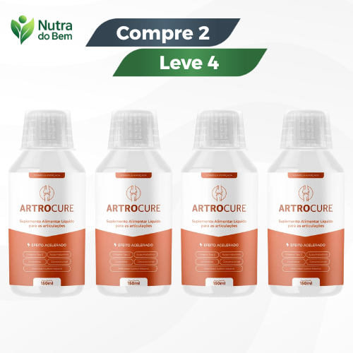 Artrocure 150ml - Bem-Estar e Articulações / Promoção Compre 1 Leve 2 + Frete Grátis