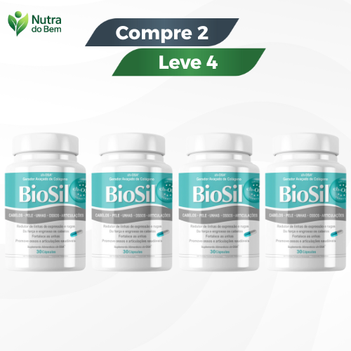 Biosil - Reative Sua Beleza / Promoção Compre 1 Leve 2 + Frete Grátis