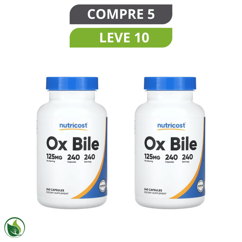 Ox Bile - Suporte Digestivo para Ajudar na Quebra de Gorduras
