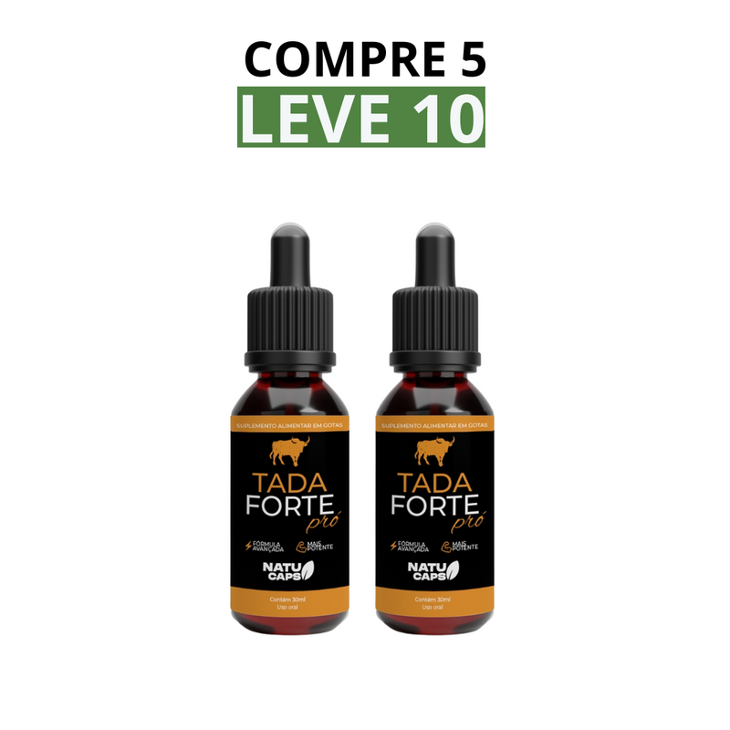 Tada Forte - Apoio Natural à Vitalidade e ao Desempenho Masculino