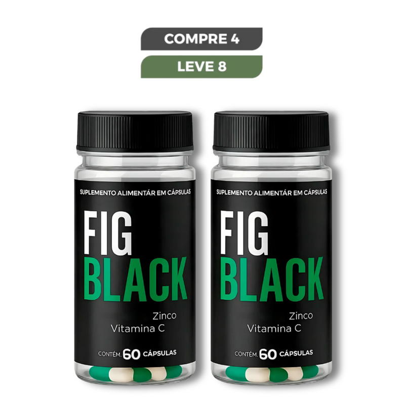 Fig Black Original 60 Cápsulas - Equilíbrio da Saúde Metabólica - Frete Grátis