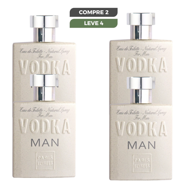 Perfume Masculino Paris Elysees Vodka Man EDT 100ml Elegância e Poder