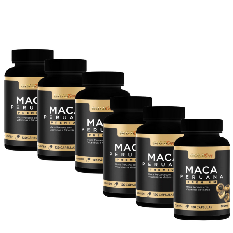 Maca Gold Premium 120 Cápsulas + Frete Grátis