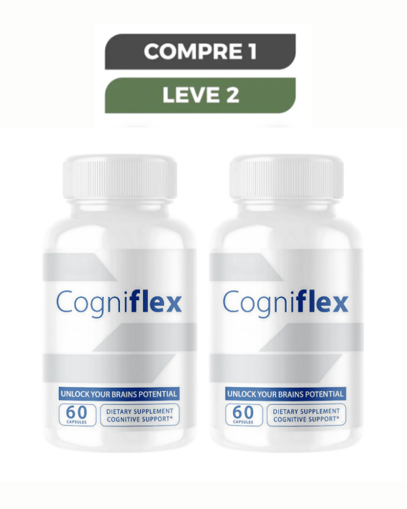 Cogniflex Original 60 Cápsulas - Encontre a Clareza Mental + Frete Grátis