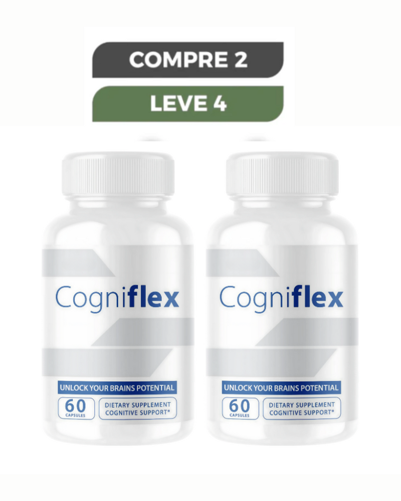 Cogniflex Original 60 Cápsulas - Encontre a Clareza Mental + Frete Grátis