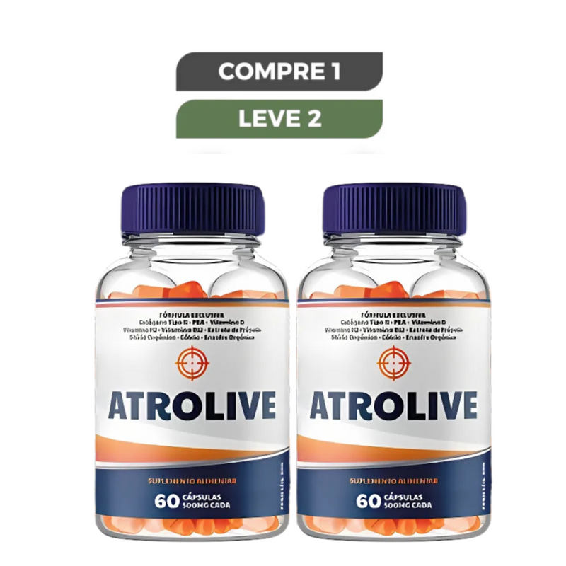 Atrolive Original 60 Cápsulas - Cuidando Das Suas Articulações + Frete Grátis