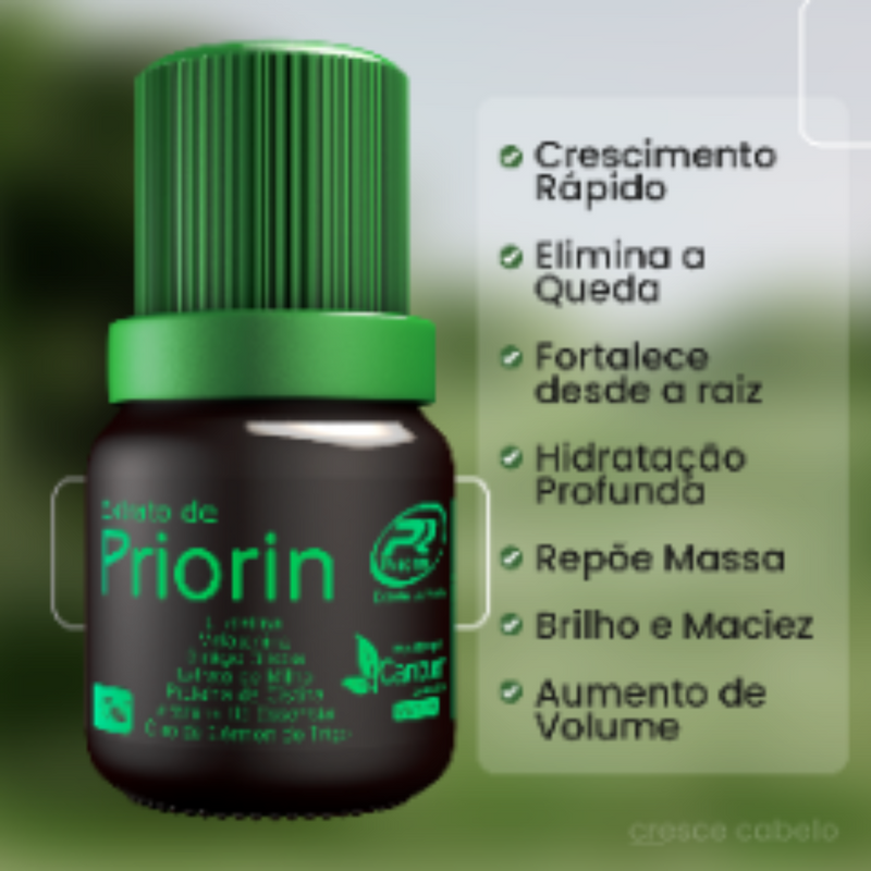 Cresce Cabelo Original Priorin - Crescimento Capilar Rápido + Frete Grátis