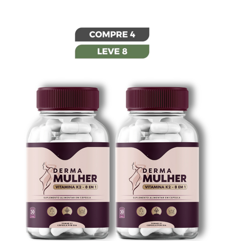 Derma Mulher Original 30 Cápsulas - Beleza Radiante + Frete Grátis