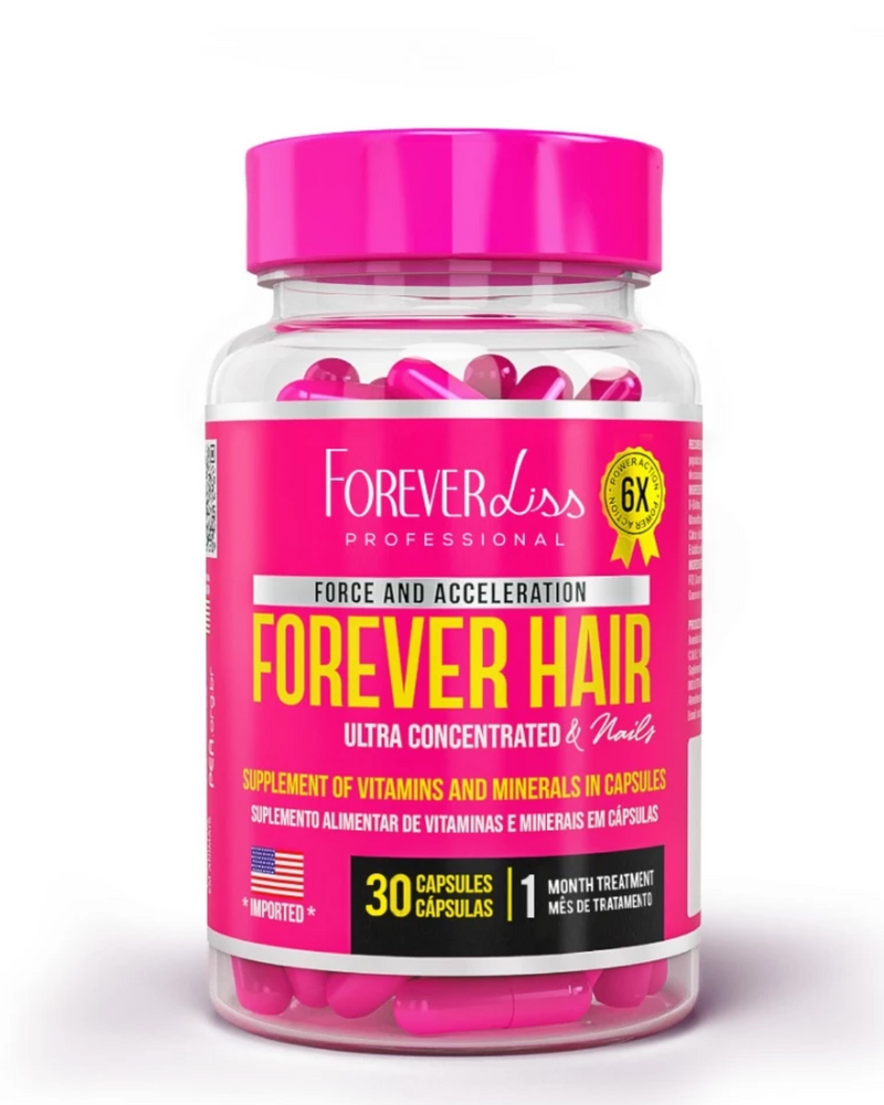 Forever Hair Crescimento Capilar Tratamento 30 Dias