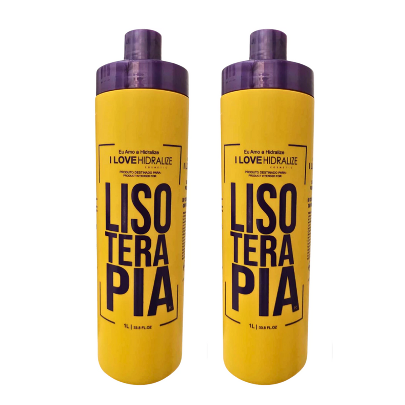 Progressiva Orgânica Sem Formol Lisoterapia - Hidralize 1L - Liso Extremo.
