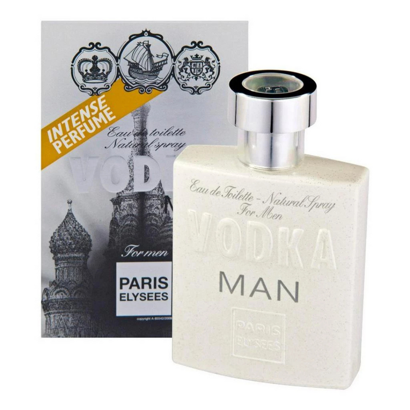 Perfume Masculino Paris Elysees Vodka Man EDT 100ml Elegância e Poder