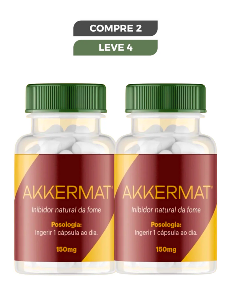 Akkermat Original 60 Cápsulas - Seu Aliado No Emagrecimento + Frete Grátis Somente Hoje