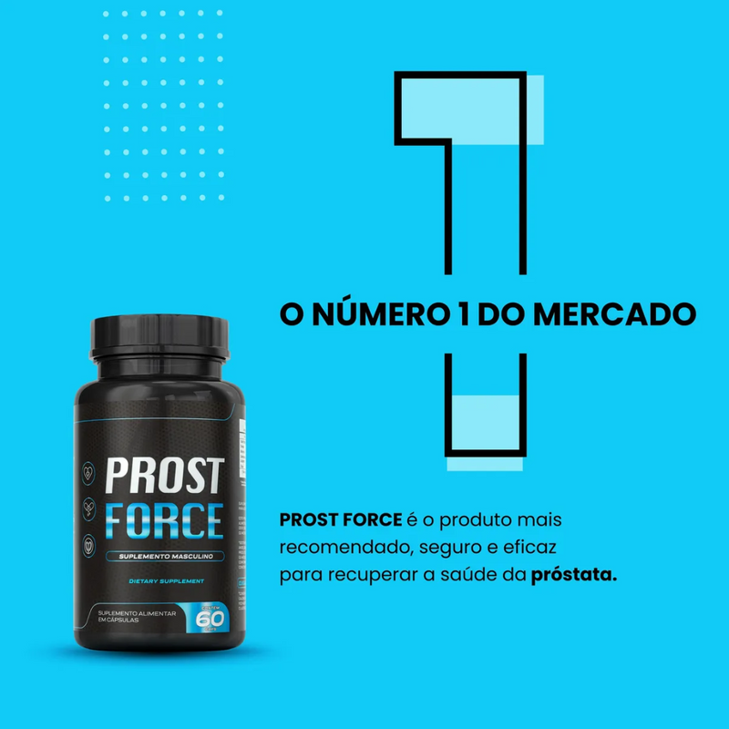Prost Force Original -50% de Desconto  180 Doses + Frete Grátis