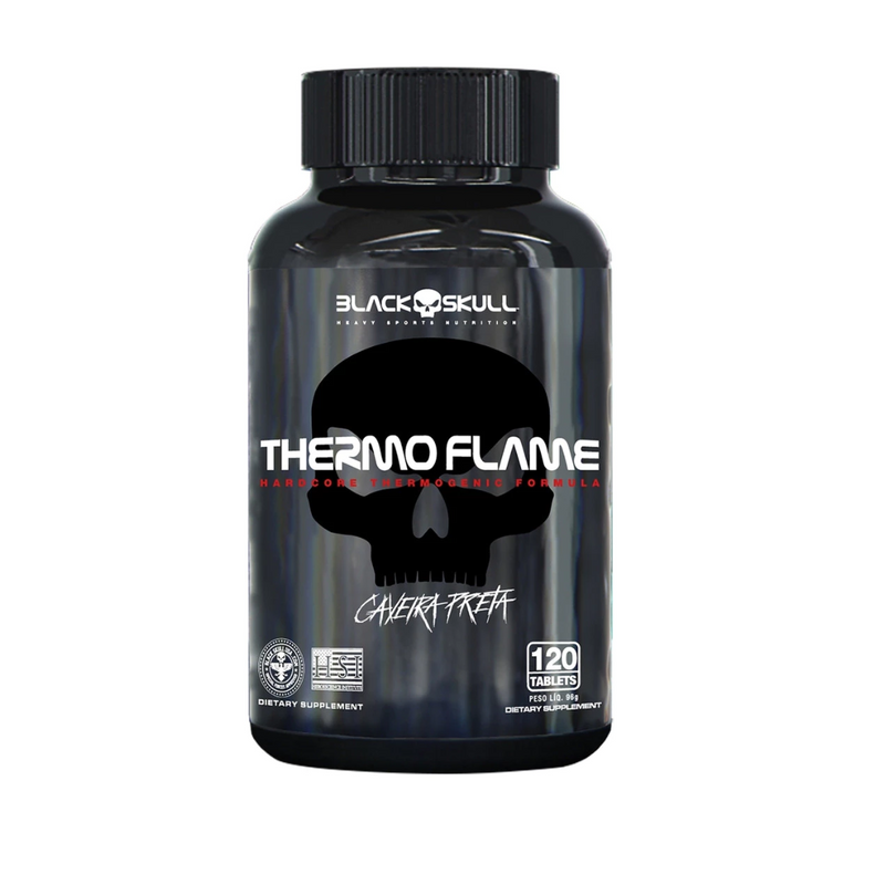 Thermo Flame 60  Cápsulas - Black Skull + Frete Grátis