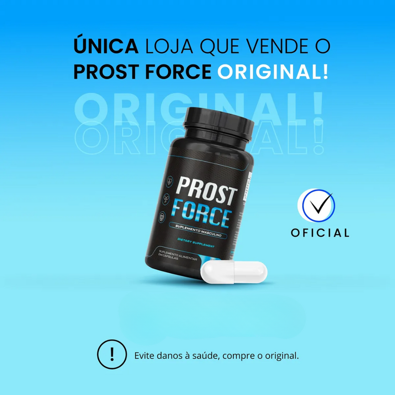 Prost Force Original -50% de Desconto  180 Doses + Frete Grátis