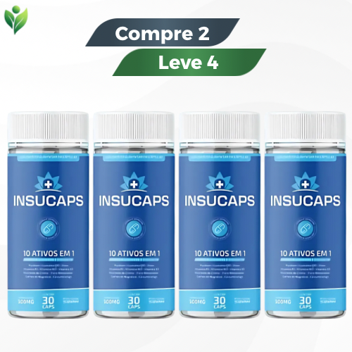 Insucaps - Auxílio No Bem-Estar / Promoção Oficial + Frete Grátis!