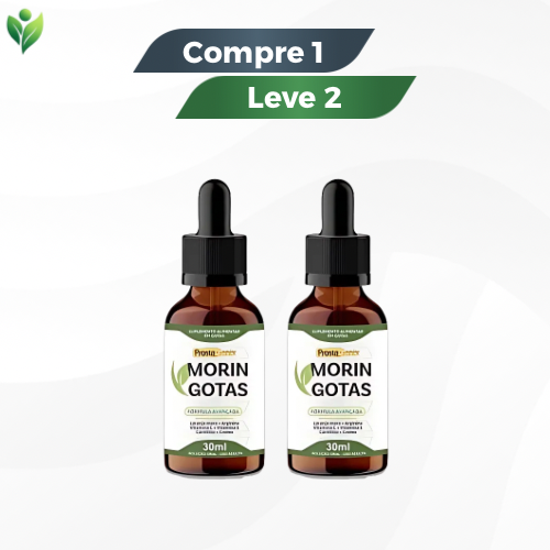 Morin Gotas - Apoio Natural Para Emagrecimento Saudável e Mais Disposição  / Promoção Compre 1 Leve 2 + Frete Grátis!