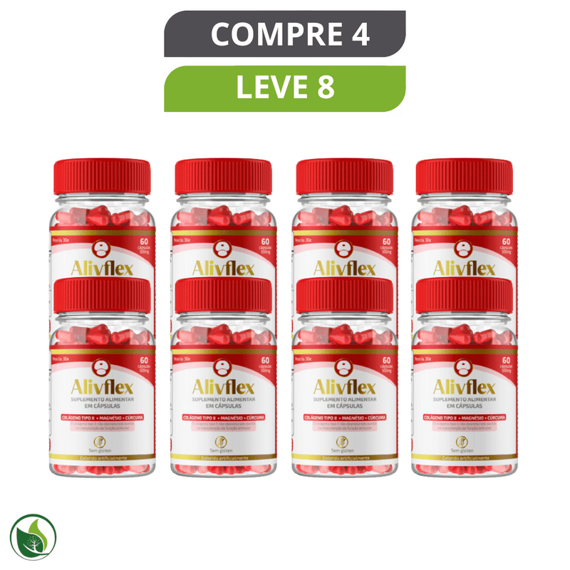 Alivflex 60 Cápsulas Original - Compre 1 Leve 2 + Frete Grátis