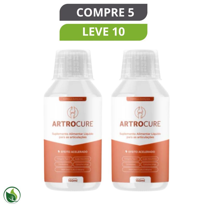 Artrocure Tônico 150ml - Suporte Para Suas Dores e Flexibilidade - Frete Grátis
