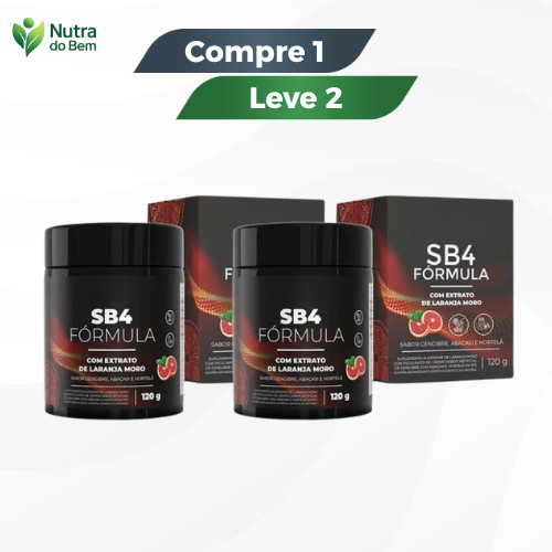 Fórmula SB4 - Emagreça Rápido de Forma Saudável / Promoção Compre 1 Leve 2 + Frete Grátis