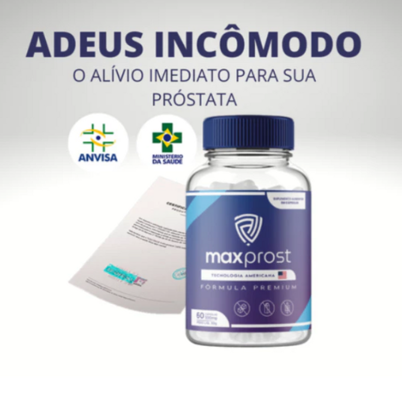 Max Prost Original - Fórmula Premium + Frete Grátis