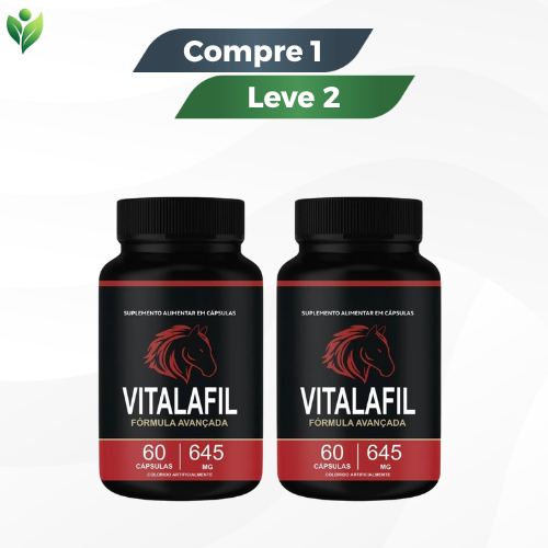 Vitalafil - O Controle e Confiança Que Você Merece / Promoção Compre 1 Leve 2 + Frete Grátis!