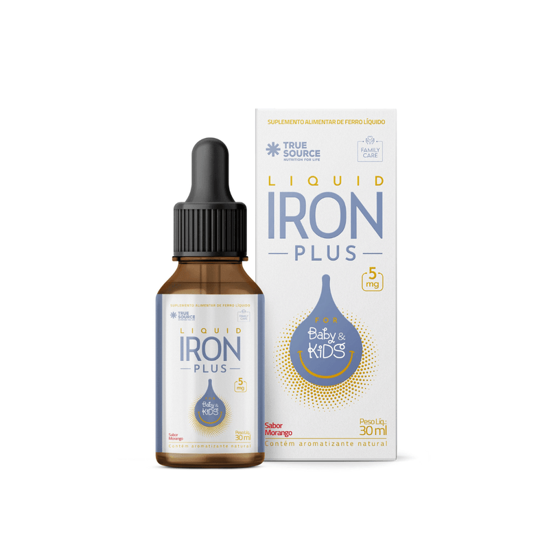 Iron Plus - Suplemento de Ferro Líquido para Energia e Imunidade / Promoção Compre 1 Leve 2 + Frete Grátis